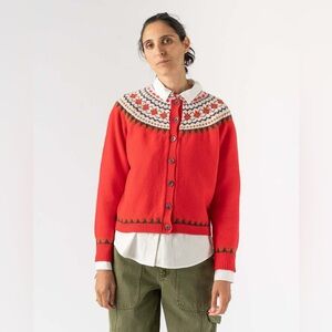 Alex Mill Hilde Fair Isle cardigan